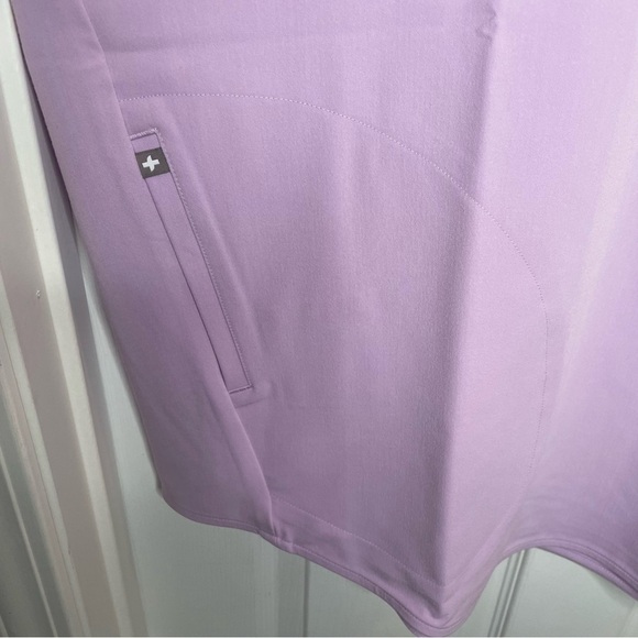 Figs Rafaela Oversized Scrub Top 3 Pocket Healthcare in Lavender Purple 3XL - Picture 8 of 12
